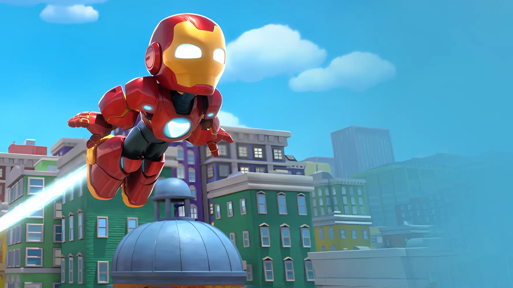 اسپایدی و مرد آهنی مارول: تیم انتقام جویان